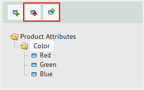 Set the Order of Product Attributes